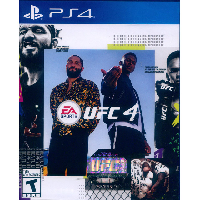 PS4《UFC4 終極格鬥王者 4 EA SPORTS UFC 4 》中英文美版