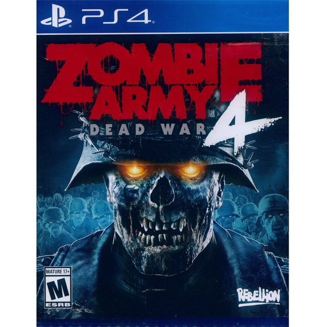 PS4《殭屍部隊：死亡戰爭4 Zombie Army 4: Dead War》中英文美版