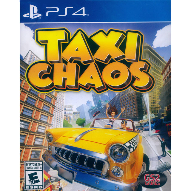 PS4《瘋狂司機 載客狂飛 (瘋狂計程車) Taxi Chaos》中英文美版
