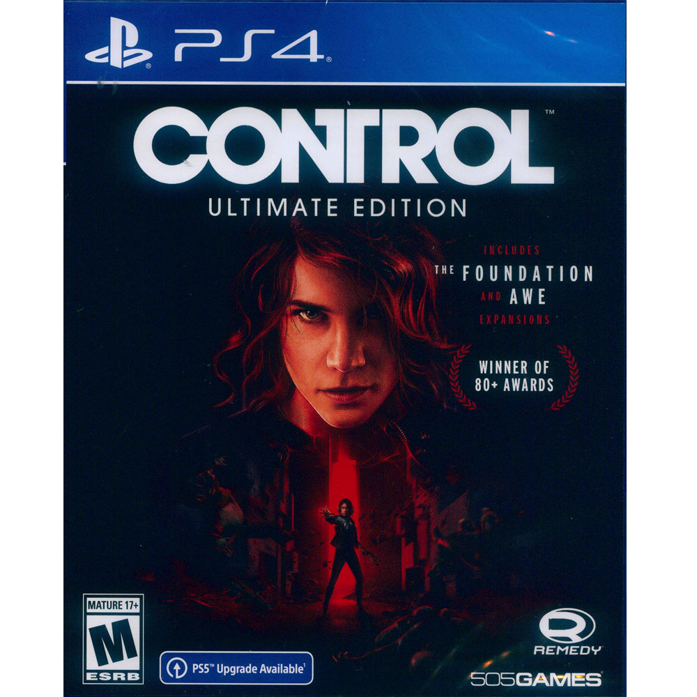 PS4《控制 終極版 CONTROL: ULTIMATE EDITION》中英文美版