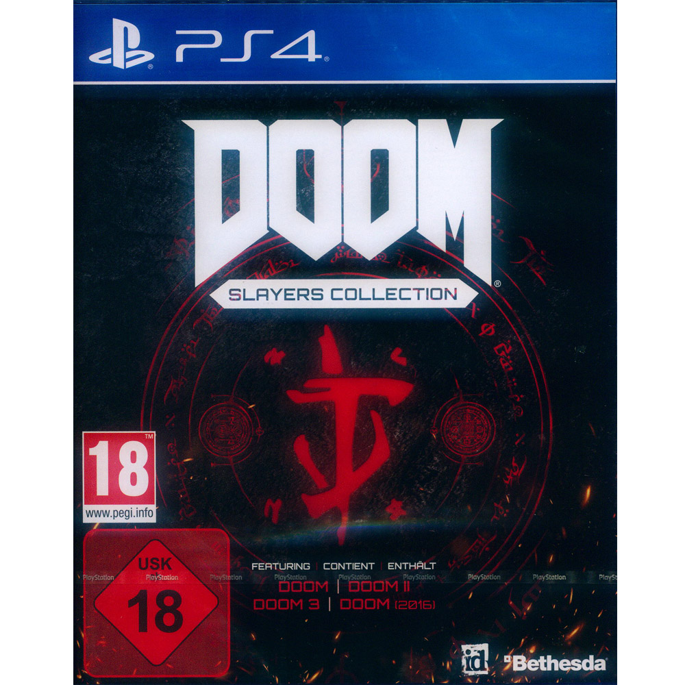 PS4《DOOM：毀滅戰士 典藏版合輯 Doom: Slayers Collection》英文歐版