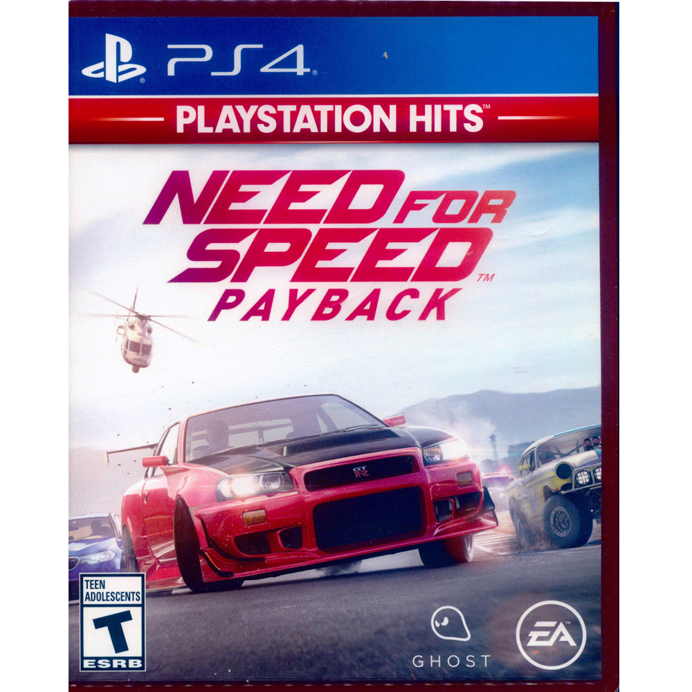 PS4《極速快感：血債血償 Need for Speed: Payback》中英文美版
