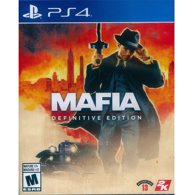 PS4《 四海兄弟：決定版 Mafia: Definitive Edition》中英日文美版