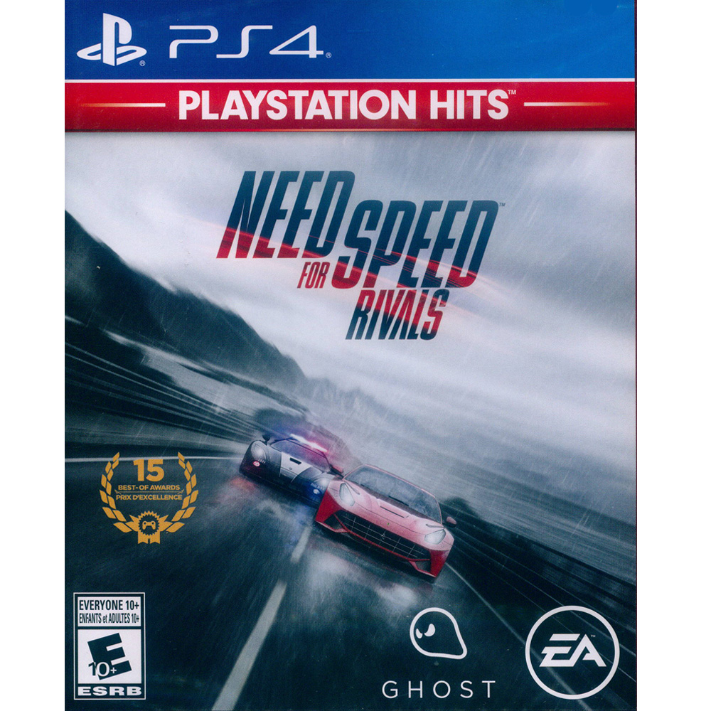 PS4《極速快感：生存競速 Need for Speed Rivals》英文美版