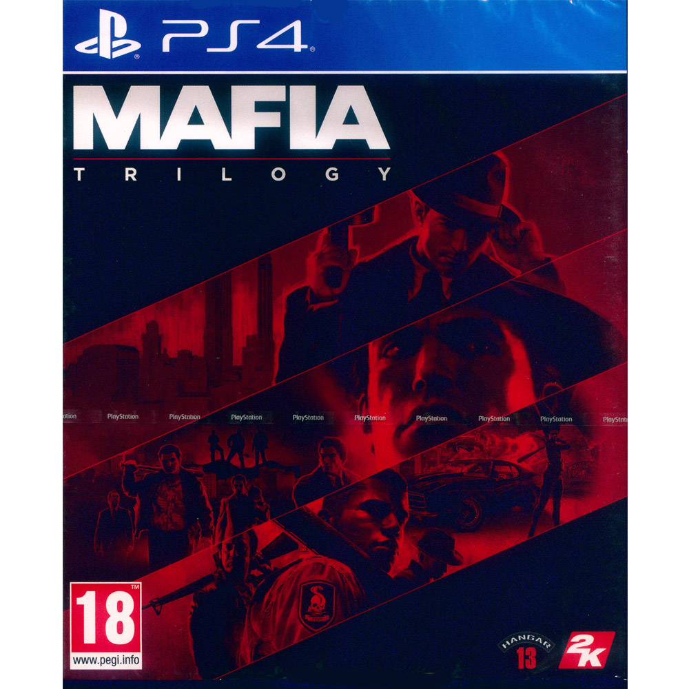 PS4《四海兄弟 三部曲 Mafia Trilogy》中英文歐版