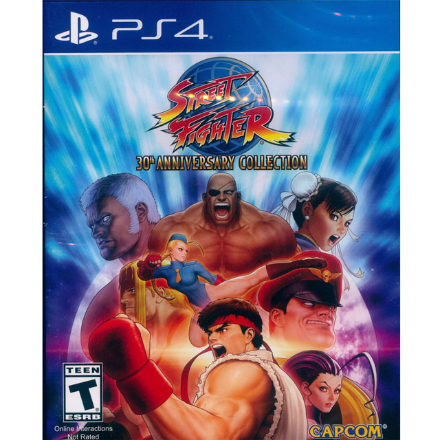 PS4《 快打旋風 30 週年紀念合集 Street Fighter 30th Anniversary Collection》中英日文美版