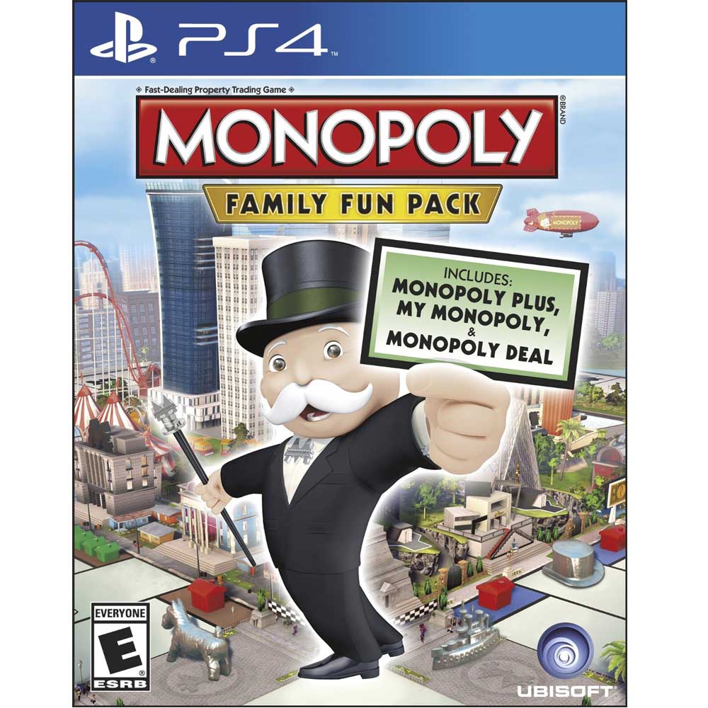 PS4《地產大亨：家庭歡樂包 Monopoly Family Fun》英文美版