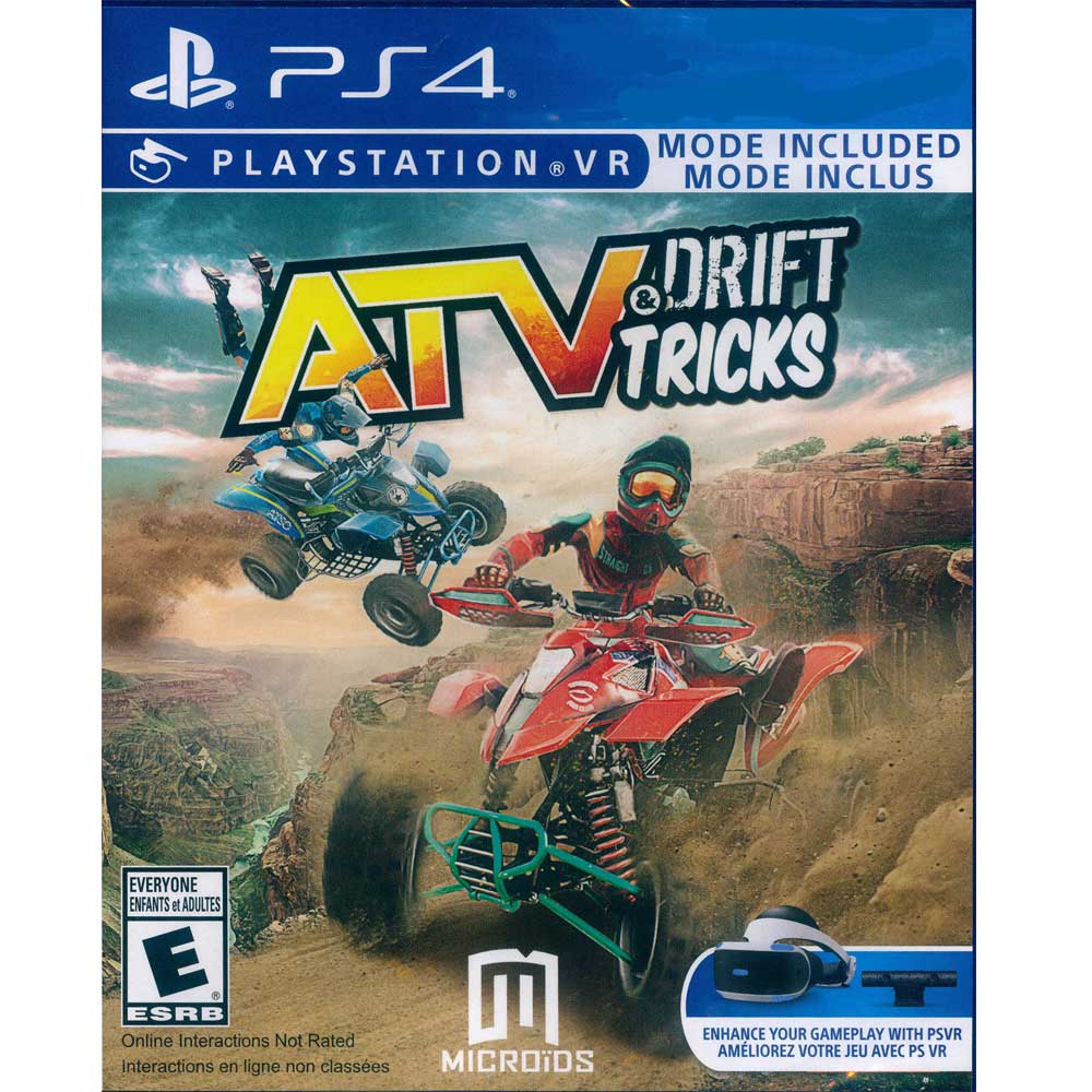 PS4《越野沙灘車 ATV Drift & Tricks》英文美版
