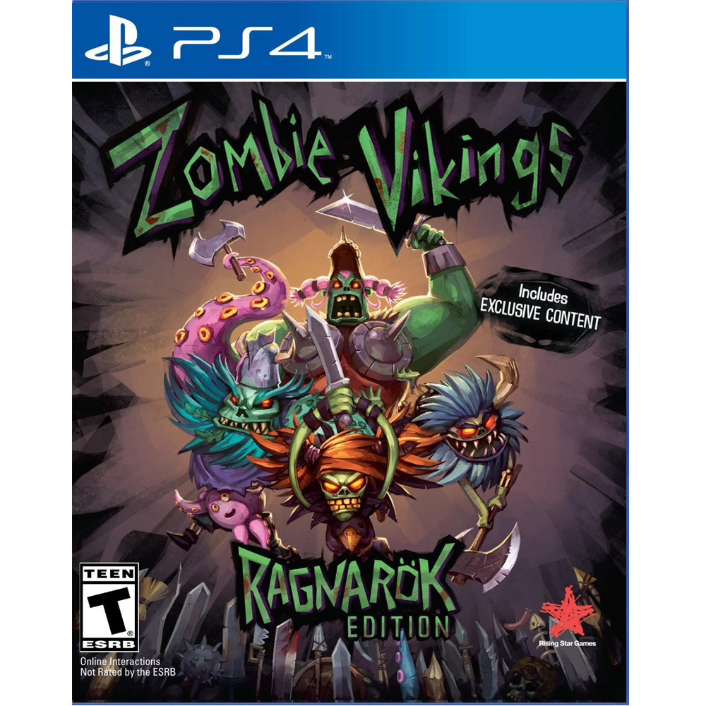 PS4《殭屍維京 萬物滅絕版 Zombie Vikings Ragnarok Edition》 英文美版