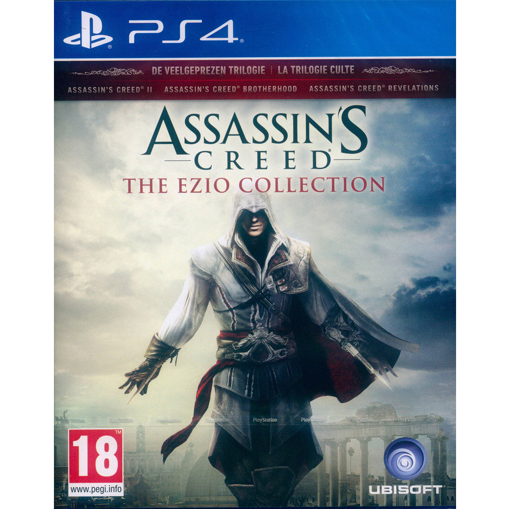 PS4《刺客教條：埃齊歐合輯 Assassins Creed: The Ezio Collection》中英文歐版
