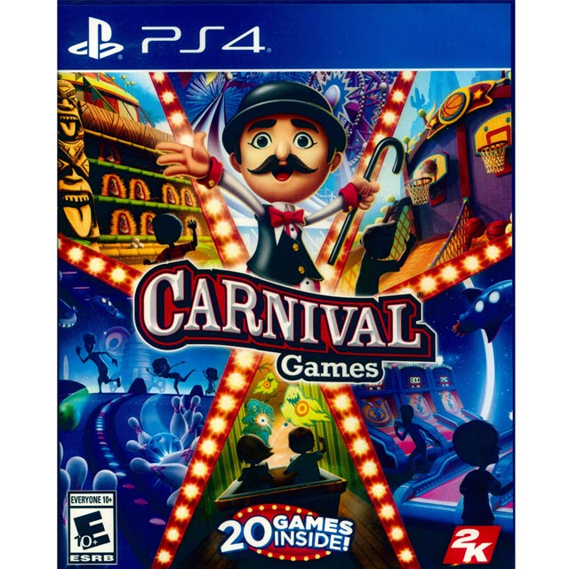 PS4《體感嘉年華 Carnival Games》中英文美版