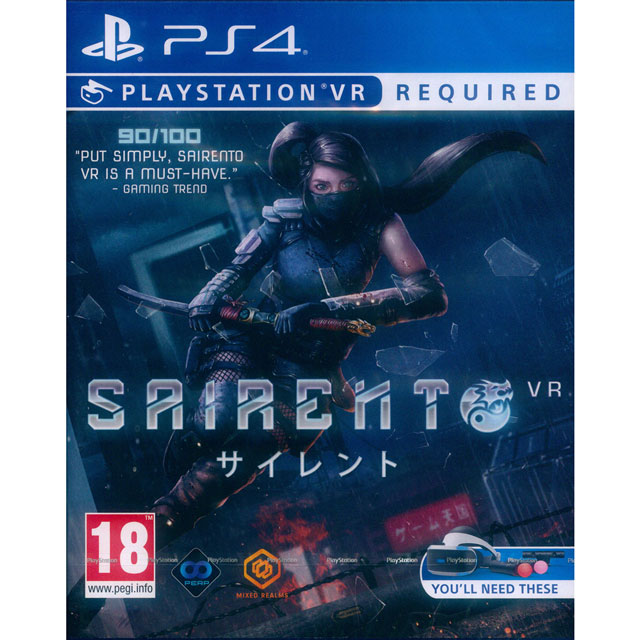 PS4《默者 Sairento》英文歐版 (PSVR專用)