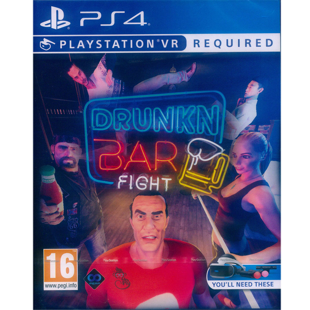 PS4《酒吧格鬥 Drunkn Bar Fight》英文歐版 (PSVR專用)