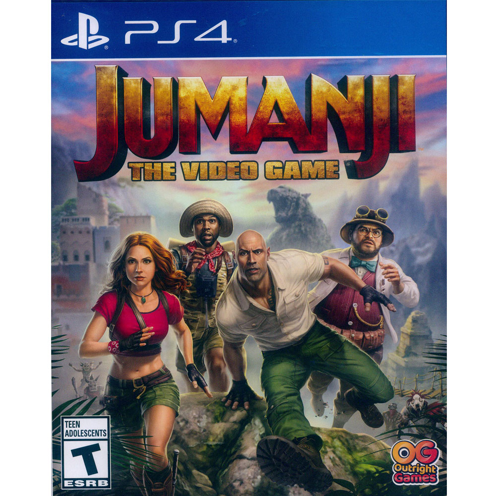 PS4《野蠻遊戲：瘋狂叢林 Jumanji：The Video Game》英文美版