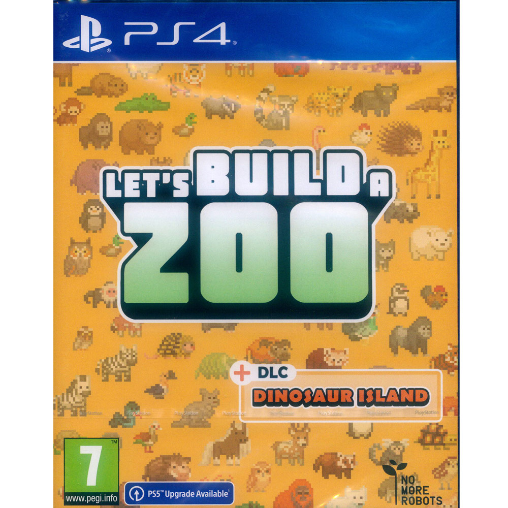 PS4《一起來蓋動物園 Lets Build a Zoo》中英日文歐版 支援升級PS5
