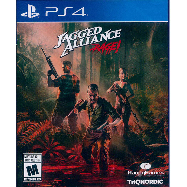 PS4《鐵血傭兵：狂怒！ Jagged Alliance: Rage!》中英日文美版