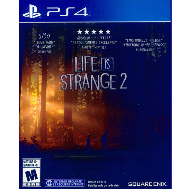 PS4《奇妙人生 2 Life is Strange 2》中英文美版