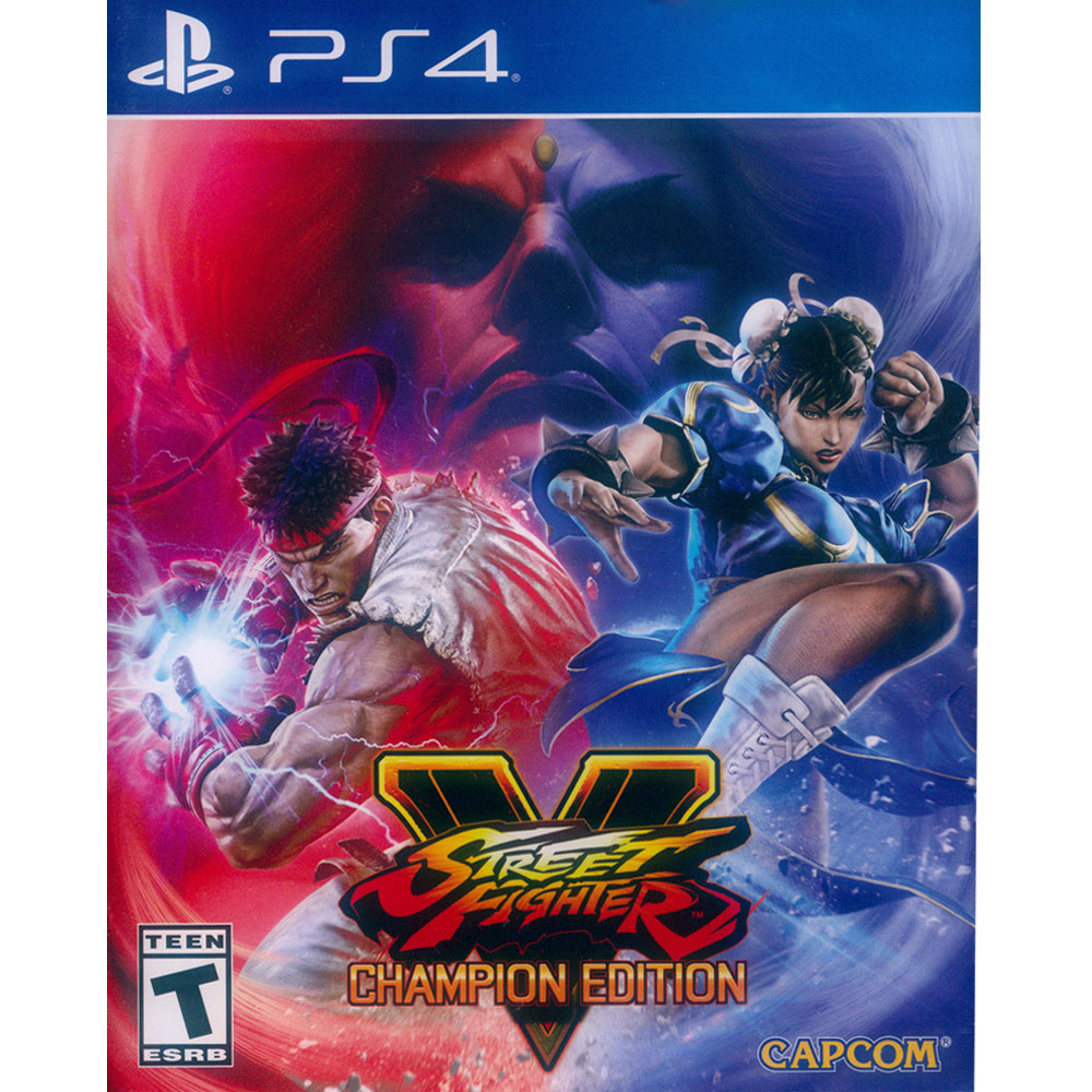 PS4《快打旋風 5 冠軍版 Street Fighter V Champion Edition》英日文美版