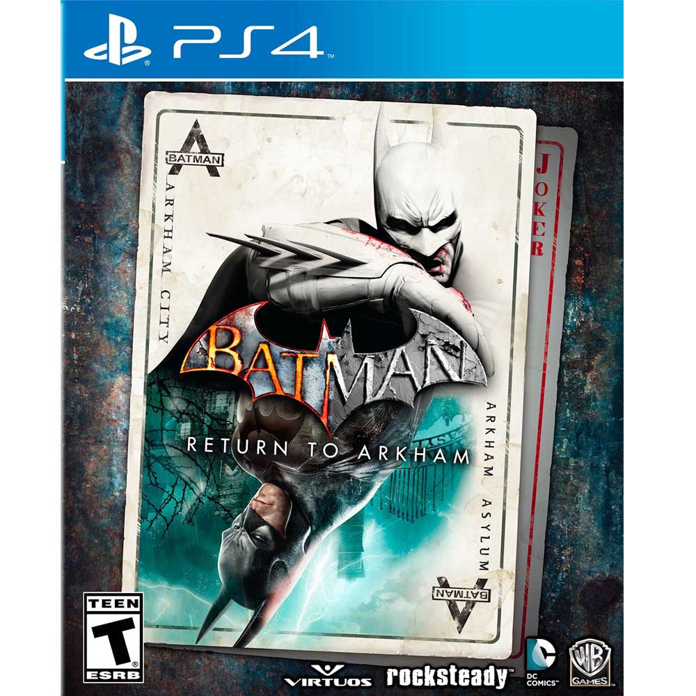 PS4《蝙蝠俠：重返阿卡漢 Batman: Return to Arkham》英文美版