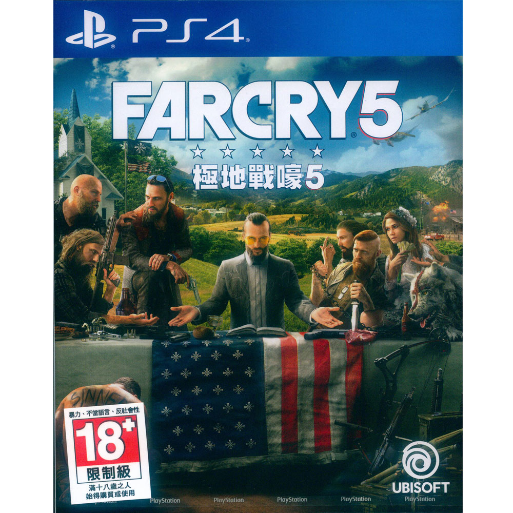 PS4《極地戰嚎 5 版 Far Cry 5》中英文亞版