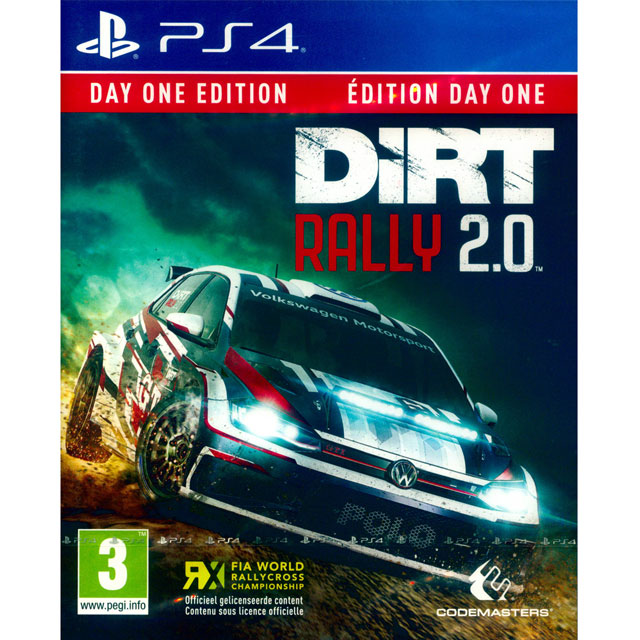 PS4《大地長征：拉力賽 2.0 首日版 DiRT Rally 2.0 Day One Edition》英文歐版