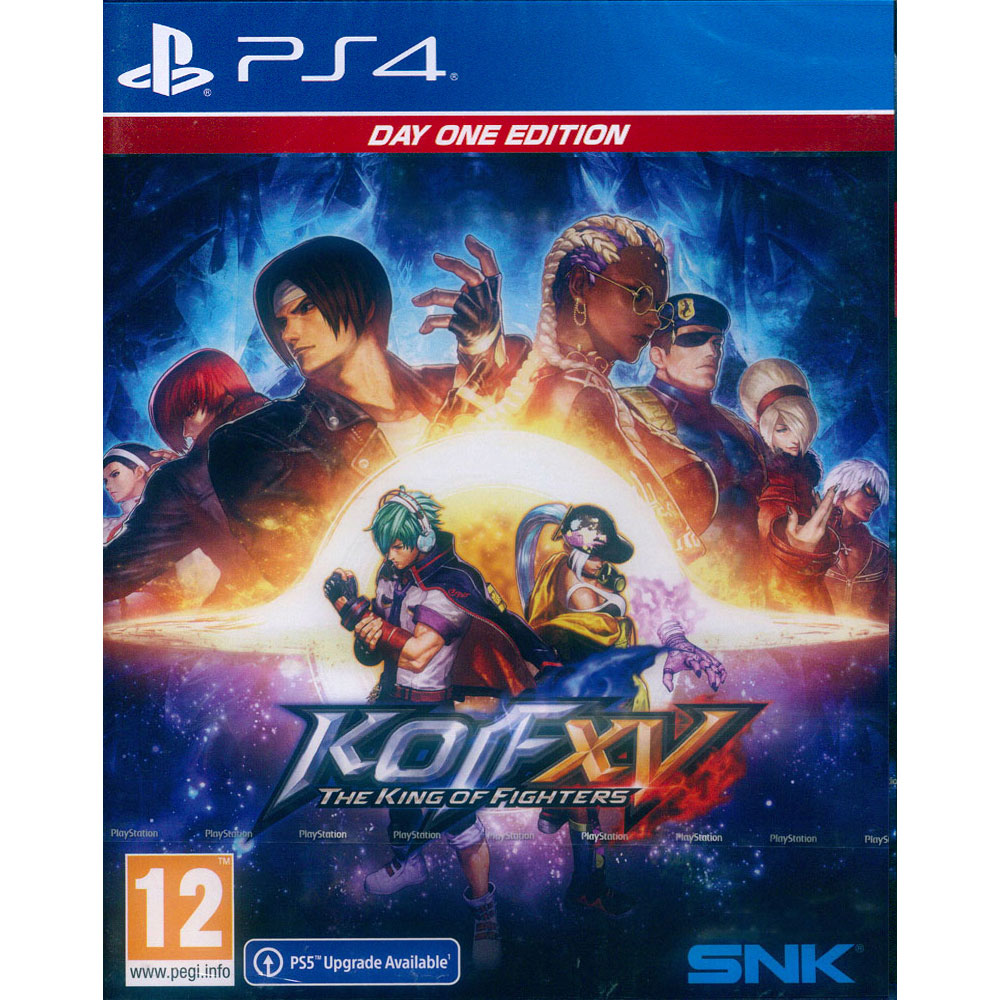 PS4《拳皇 XV 格鬥天王 15 首日版 The King Of Fighters XV》中英日文歐版 支援升級PS5