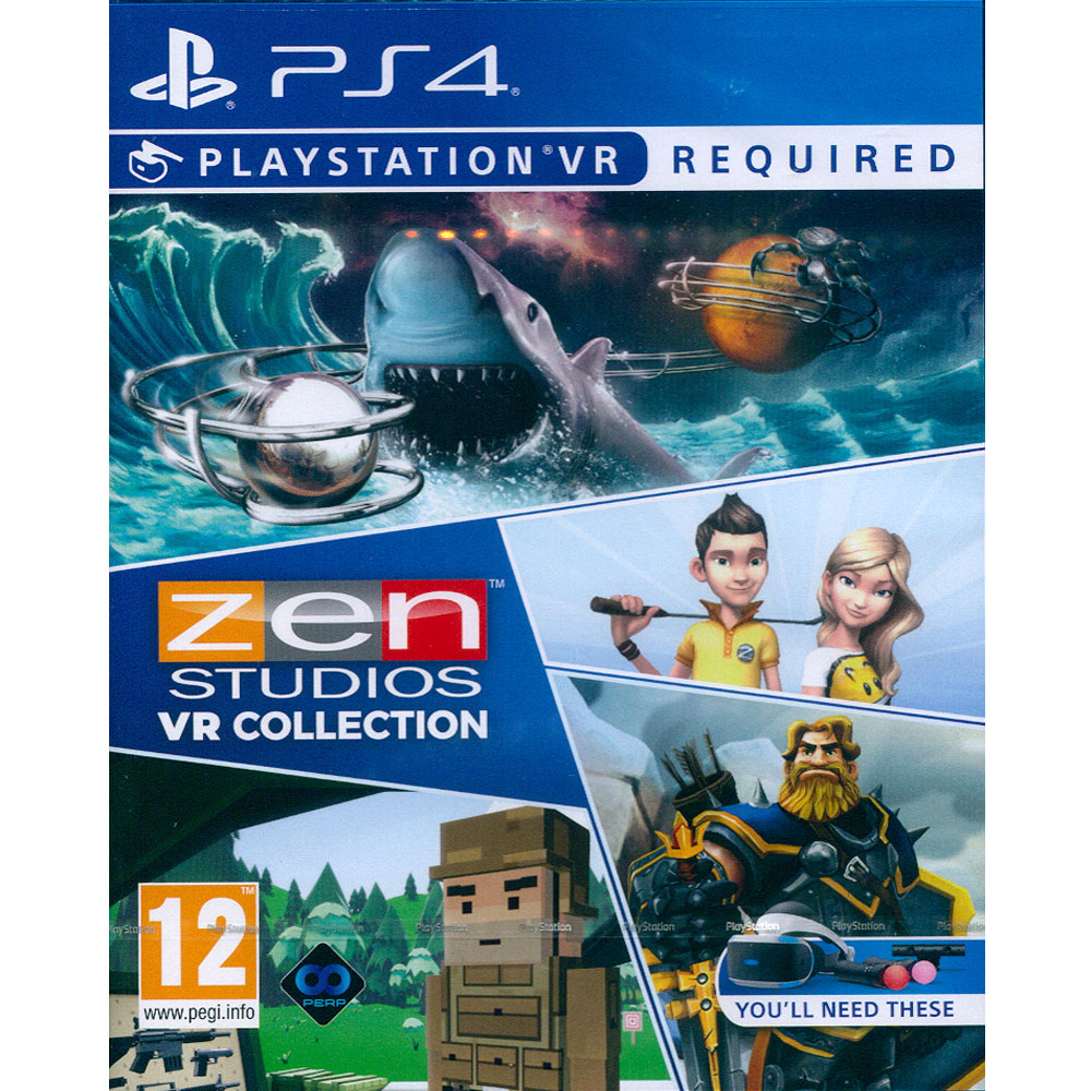 PS4《Zen Studios VR遊戲四合一合輯》英文歐版 PSVR專用