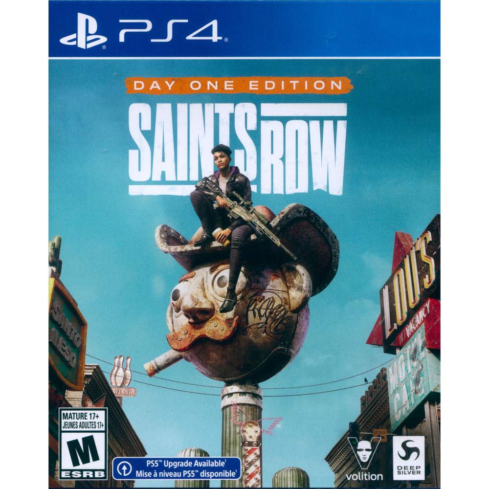 PS4《黑街聖徒 首日版 Saints Row Day One Edition》中英日文美版