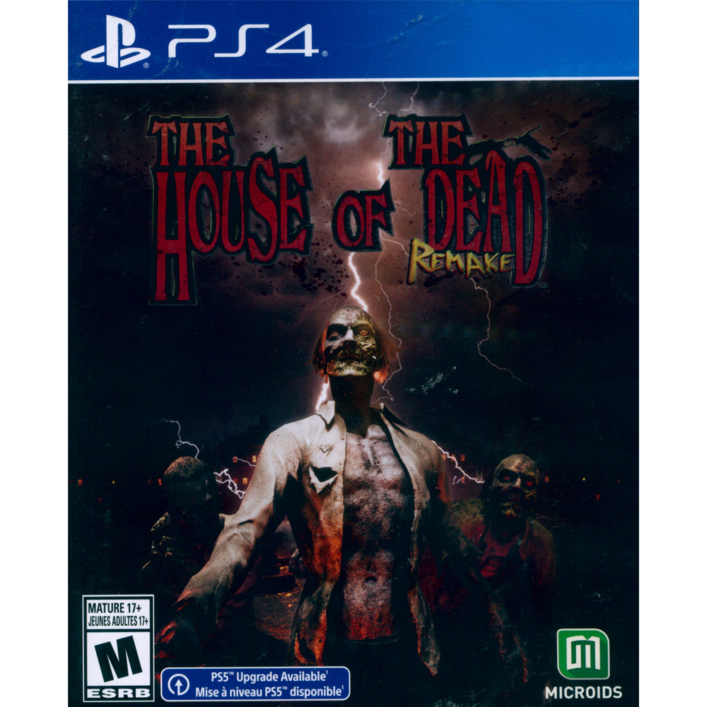 PS4《死亡鬼屋 重製版 The House of The Dead Remake》中英日文美版 可免費升級PS5版本