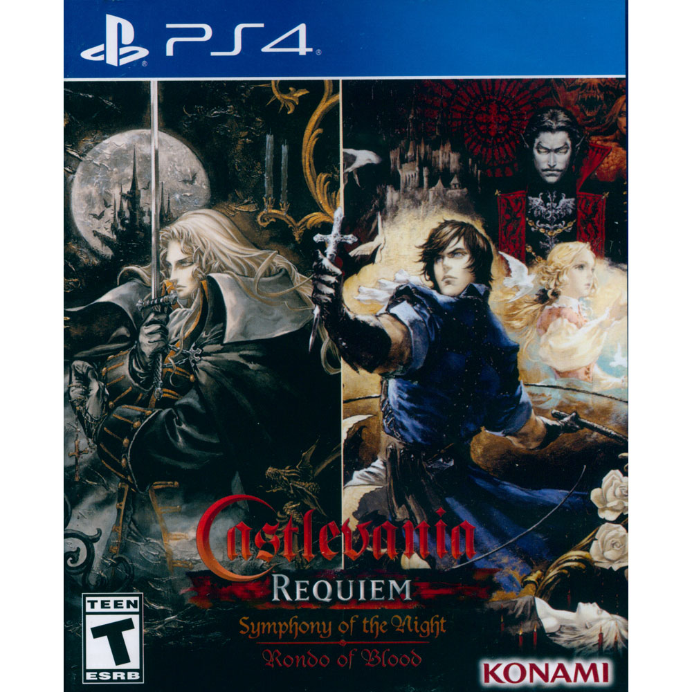 PS4《惡魔城安魂曲：月下夜想曲＆血之輪迴 Castlevania Requiem》英文美版
