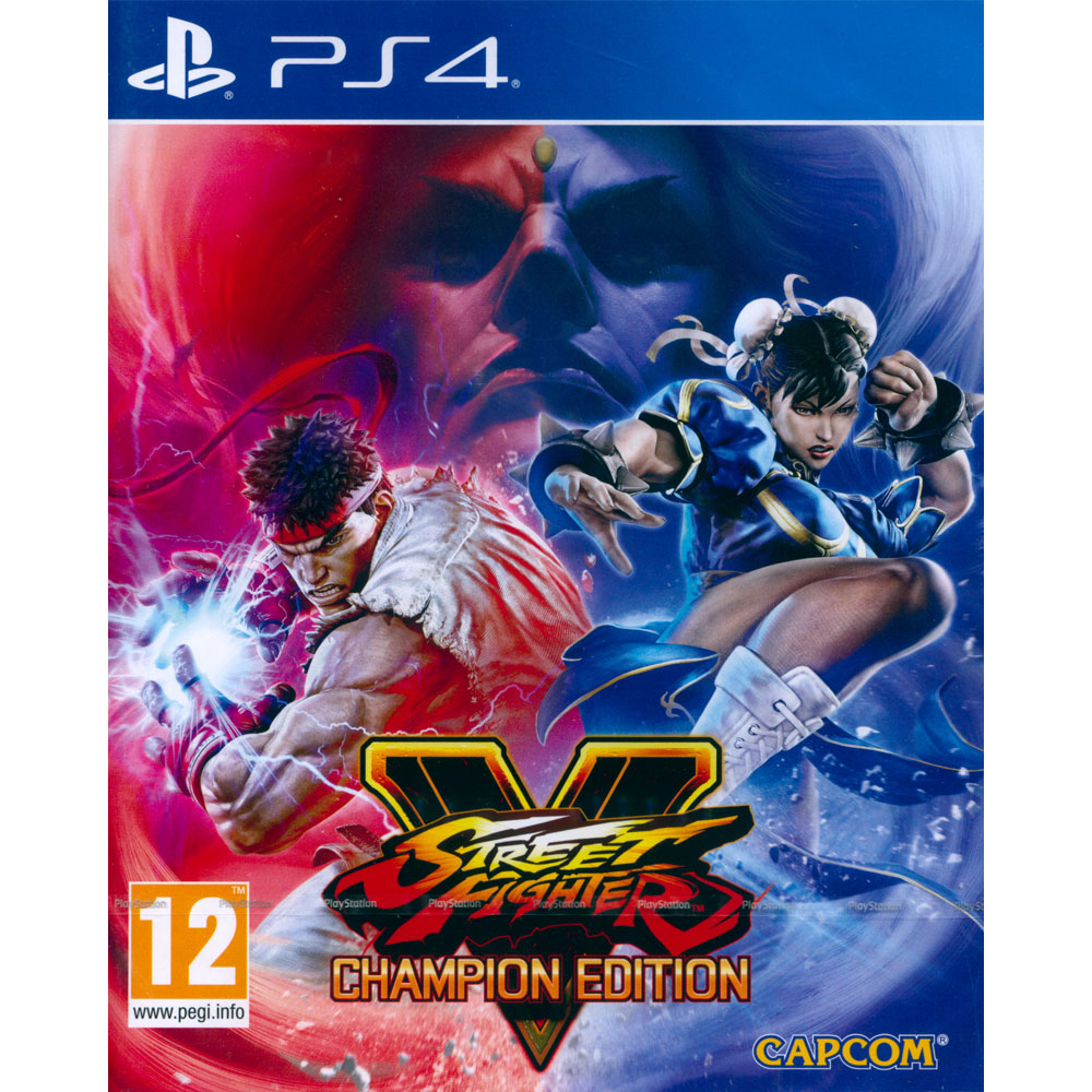 PS4《快打旋風 5 冠軍版 Street Fighter V Champion Edition》英日文歐版