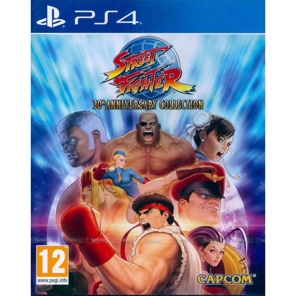 PS4《快打旋風 30 週年紀念合集 Street Fighter 30th Anniversary》中英日文歐版