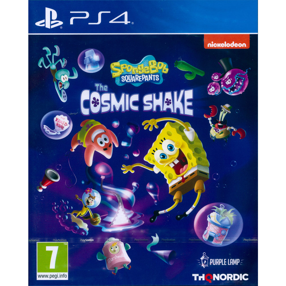 PS4《海綿寶寶：宇宙大震撼 SpongeBob SquarePants: The Cosmic Shake》中英日文歐版