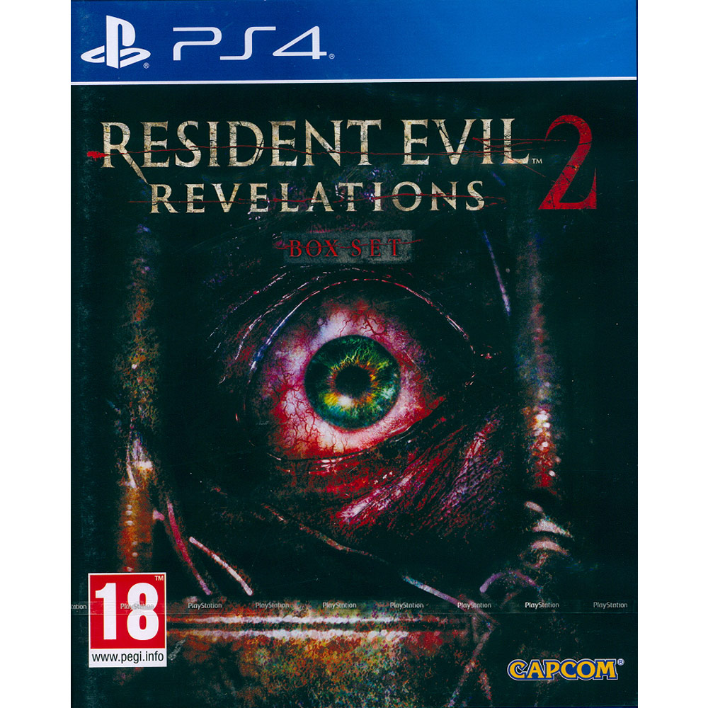 PS4《惡靈古堡：啟示 2 Resident Evil: Revelations 2》中英日文歐版