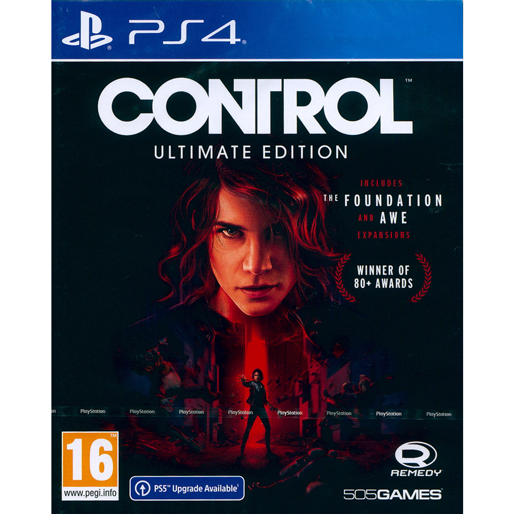 PS4《控制 終極版 CONTROL: ULTIMATE EDITION》 中英文歐版 可免費升級PS5版本