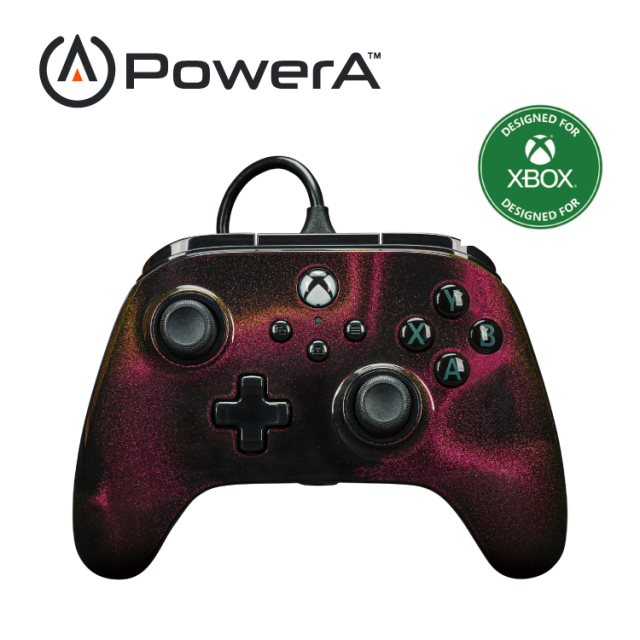 XBOX PowerA 可調增強型 有線控制器《星空款》