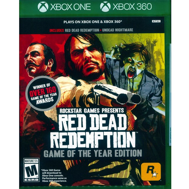 XBOX ONE《碧血狂殺年度紀念特別版 RED DEAD REDEMPTION》英文美版