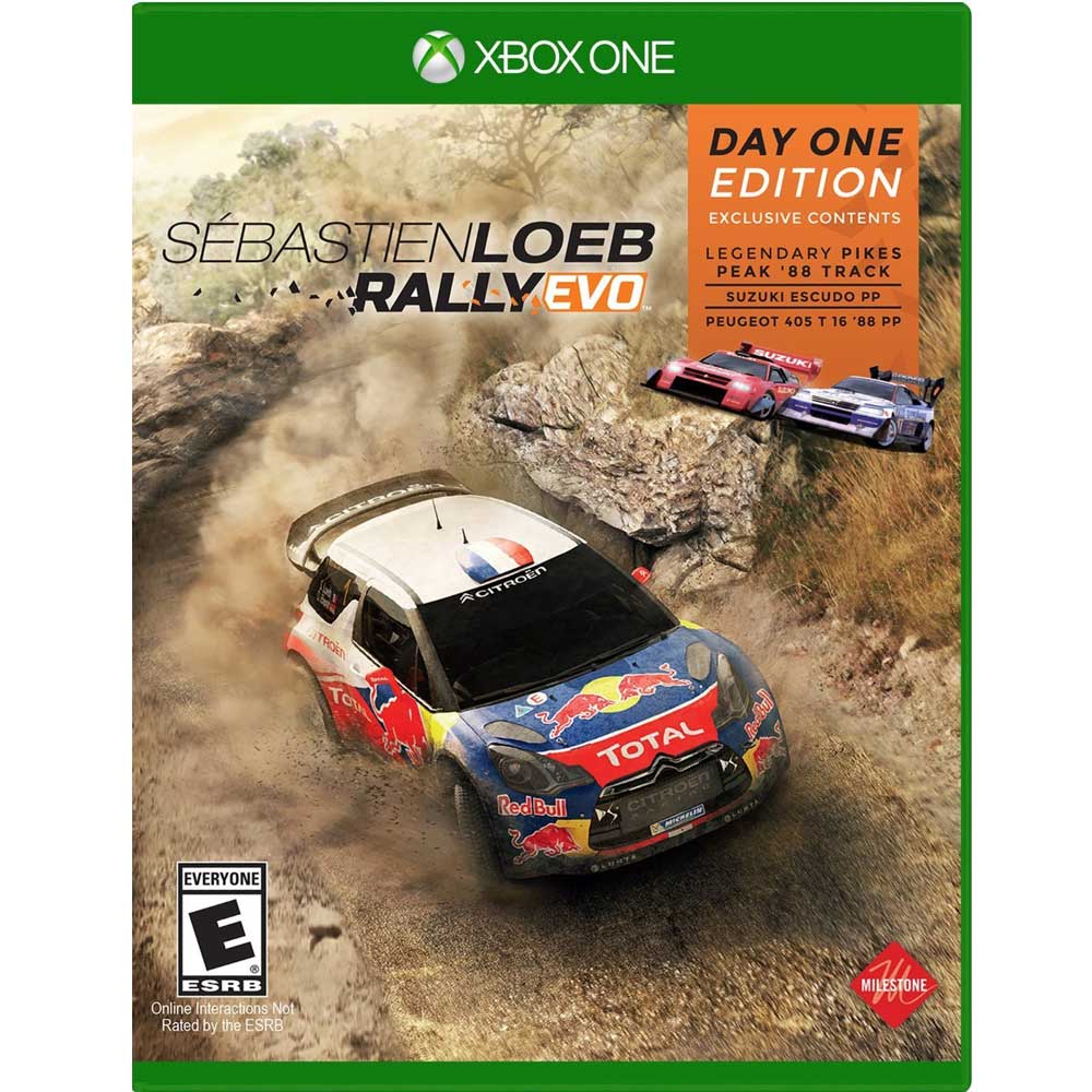 XBOX ONE《塞巴斯蒂安拉力賽車 Sebastien Loeb Rally Evo》英文版