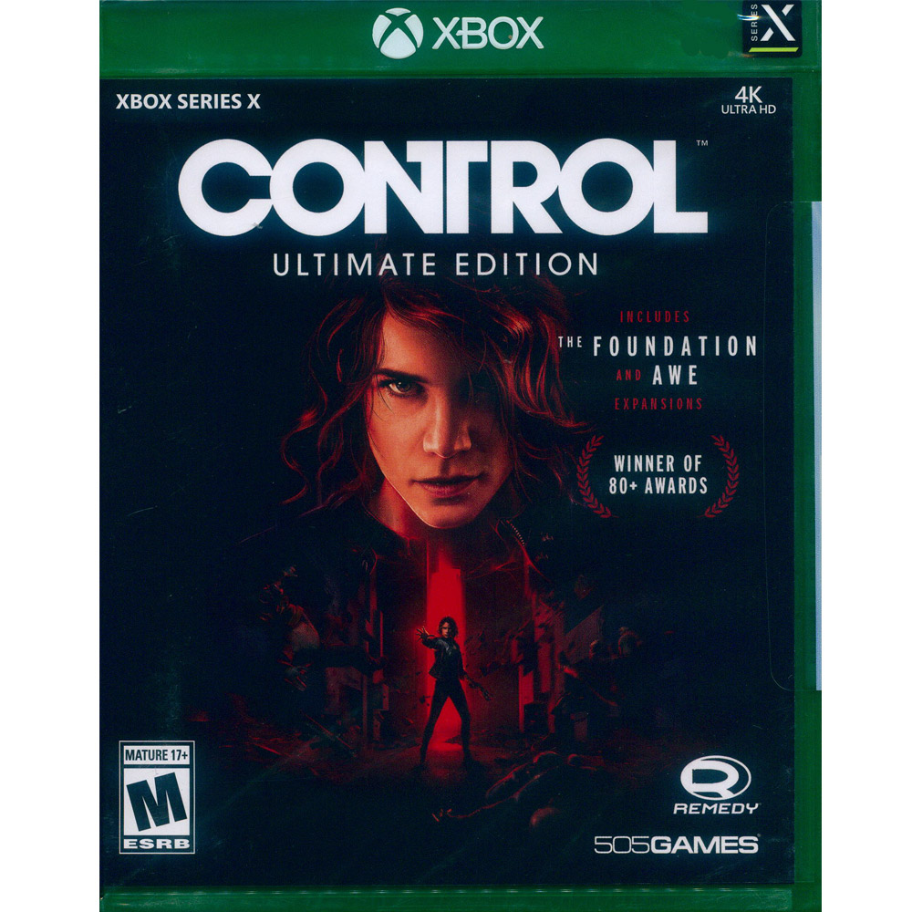 XBOXSX《控制 終極版 CONTROL: ULTIMATE EDITION》中英文美版