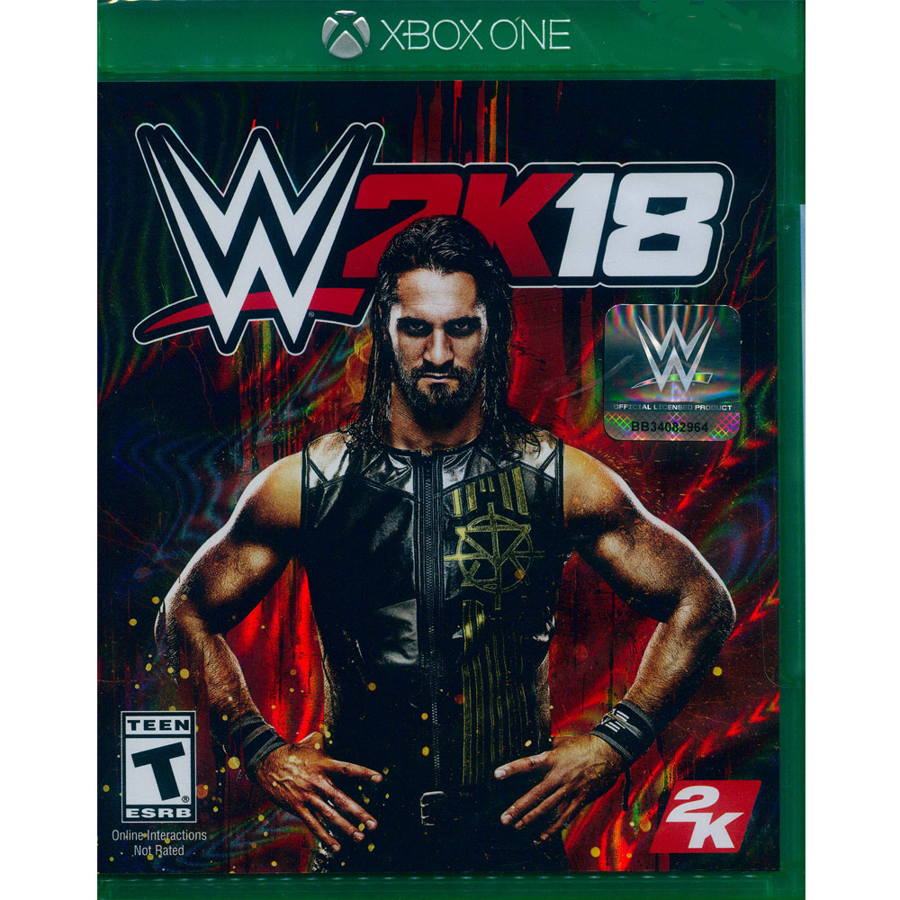 XBOX ONE《WWE 2K18 激爆職業摔角 18》英文美版
