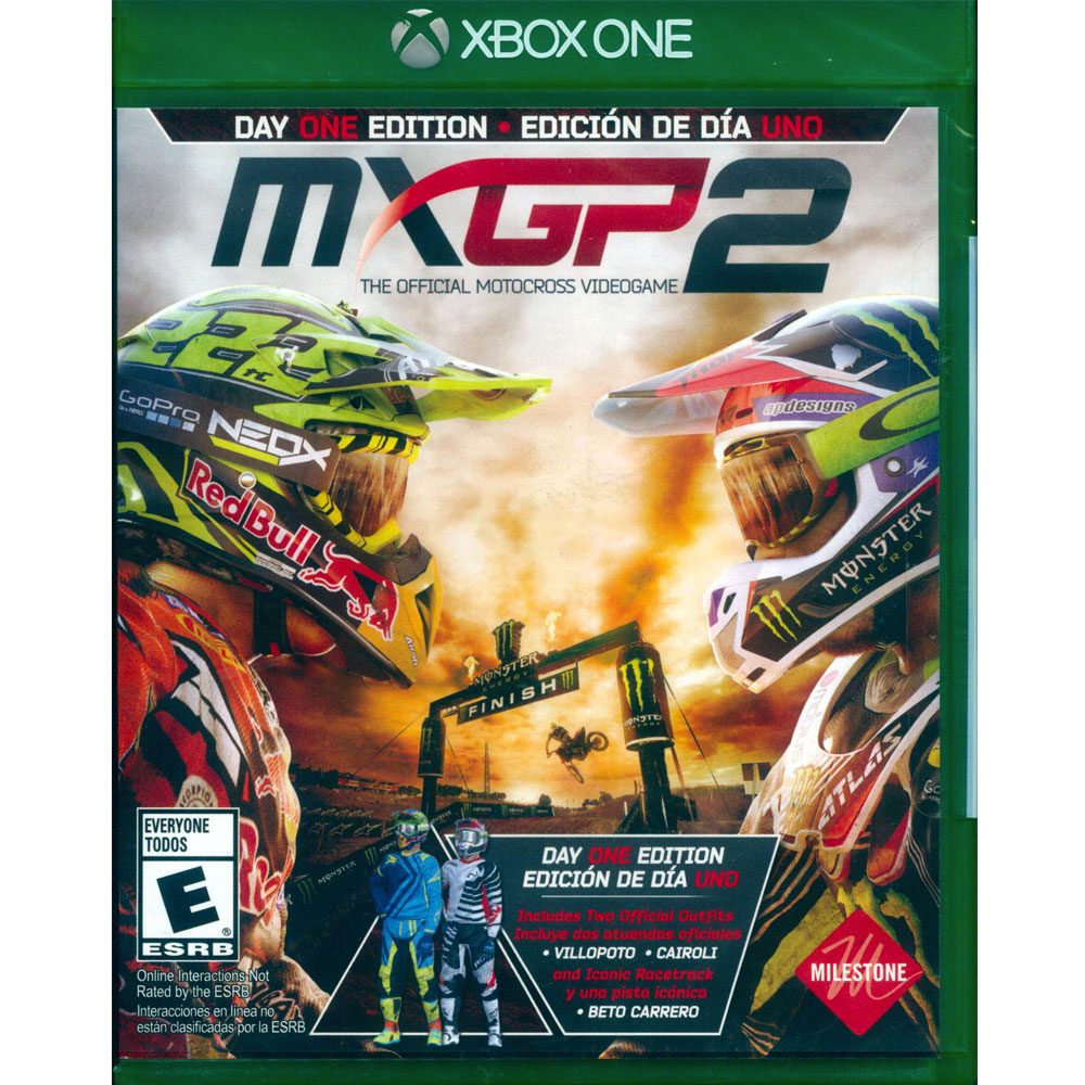 XBOX ONE《世界摩托車越野錦標賽 2首日版 MXGP 2》英文美版
