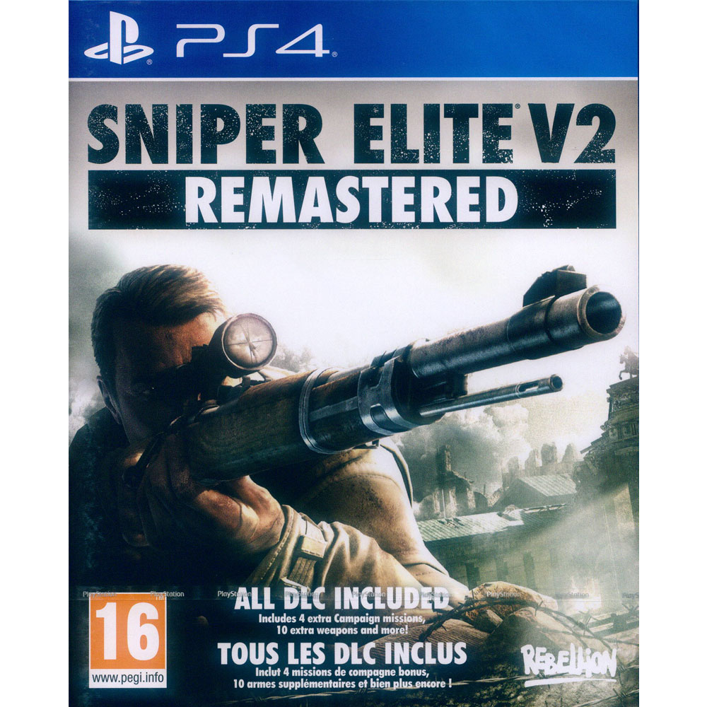PS4《狙擊之神 V2 重製版 Sniper Elite V2 Remastered》中英文歐版