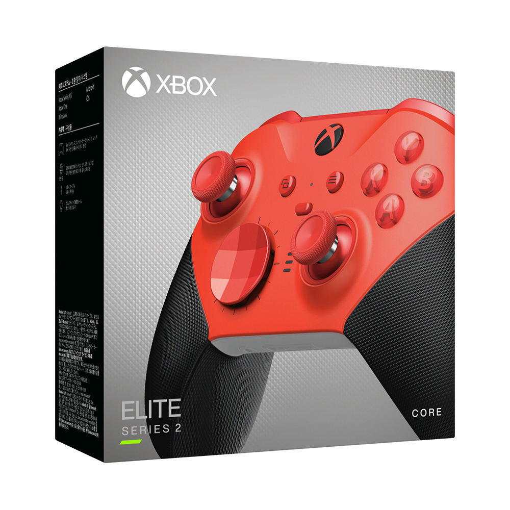 Xbox Elite無線控制器2代-輕裝版 (紅色手把)+Xbox Elite無線控制器 2代 配件包
