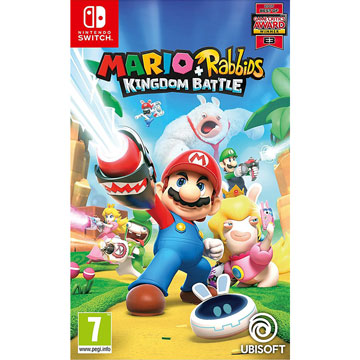Nintendo Switch《瑪利歐 ＋ 瘋狂兔子 王國之戰 Mario + Rabbids Kingdom Battle》中英文歐版