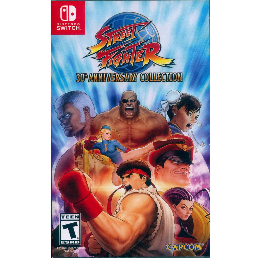 NS Switch《 快打旋風 30 週年紀念合集 Street Fighter 30th Anniversary Collection》中英日文美版