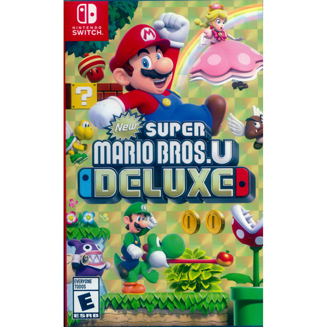 NS Switch《New 超級瑪利歐兄弟 U 豪華版 New Super Mario Bros. U Deluxe》中英日文美版