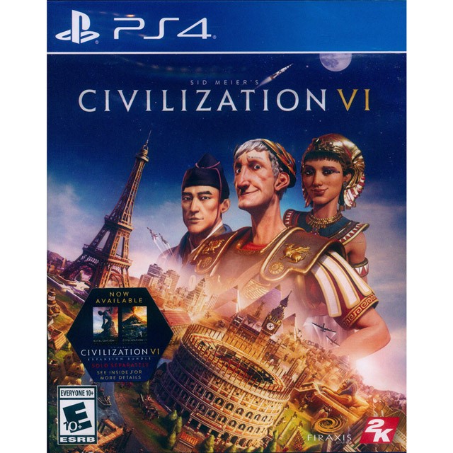 PS4《席德·梅爾的文明帝國VI (文明帝國 6) Sid Meiers Civilization 6》中英日文美版