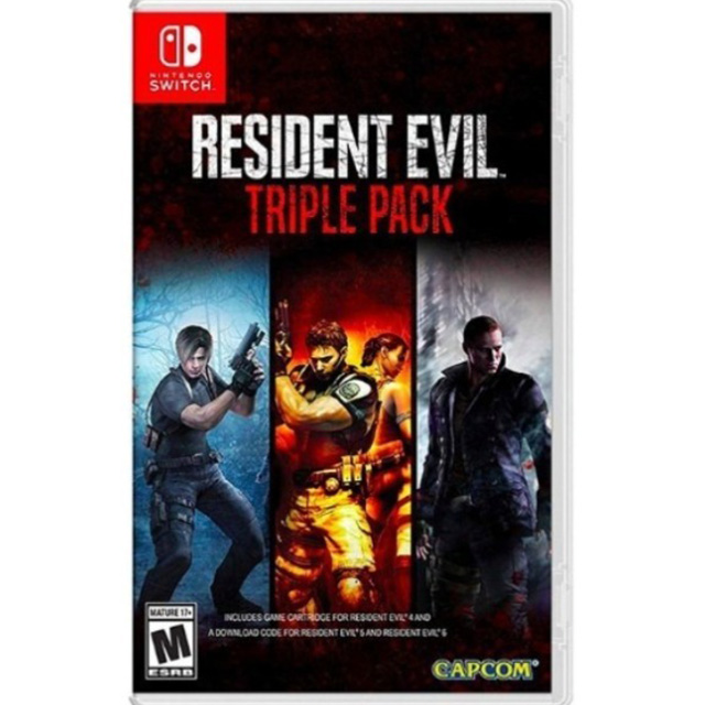 NS Switch 《惡靈古堡 三重包 Resident Evil Triple Pack》國際中文版