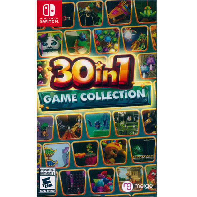 NS Switch《30合1 遊戲合集 30 in 1 Game Collection》英文美版