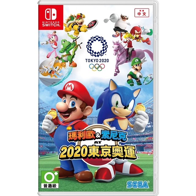 Nintendo Switch《瑪利歐 & 索尼克 AT 東京奧運》中文版